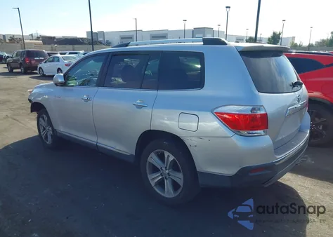 2012 Toyota Highlander Limited V6 from USA, damaged, VIN 5TDDK3EH2CS107273
